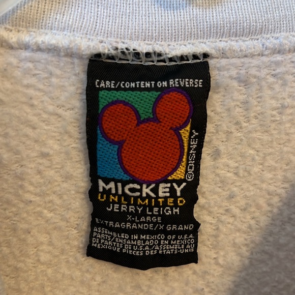 Disney Y2K Vintage XL Mickey & Minnie Crewneck Sweatshirt - Picture 2 of 11
